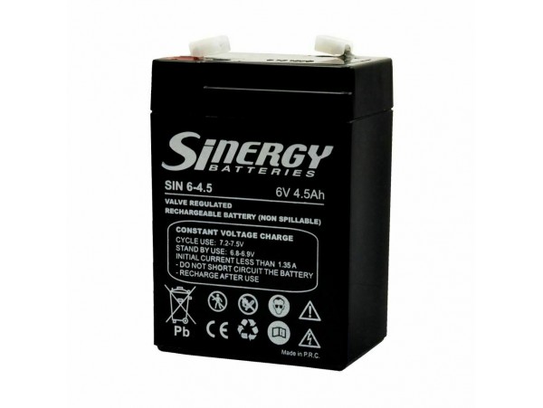 SINERGY akumulator  6V/4.5Ah BATSIN6-4,5