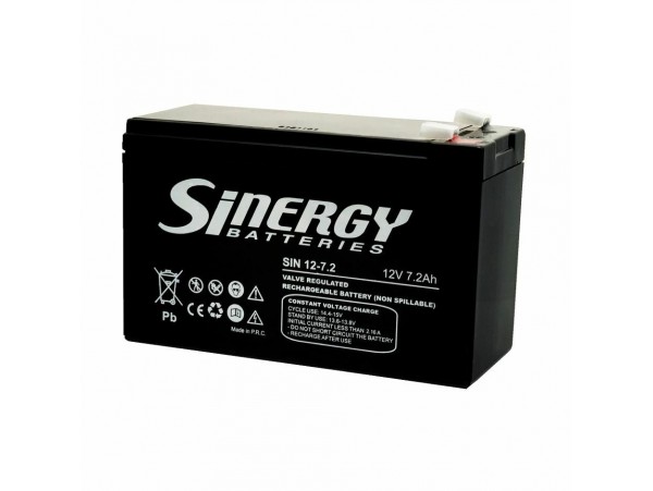 SINERGY akumulator 12V/ 7,2Ah BATSIN12-7,2