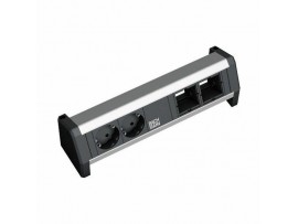 Bachmann DESK 1 namizni razdelilec 2x250V, 2xprazen 902.011