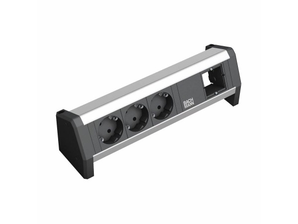 Bachmann DESK 1 namizni razdelilec 3x250V, 1xprazen 902.000