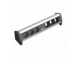 Bachmann DESK 1 namizni razdelilec 3x250V, 3xprazen 902.002