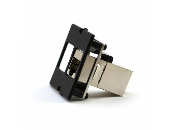 Bachmann montažni okvirček 2xRJ45 z kovinskimi nosilci modul 917.061