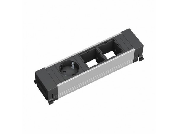 Bachmann POWER FRAME vgradni razdelilec 217mm 1x250V, 2xprazen 916.001