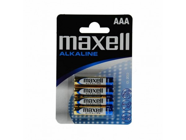 Maxell baterija alkalna AAA (LR03) 4kom