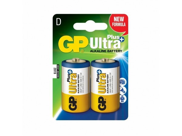 GP alkalna baterija tip-D GP13a 2 kom Ultra Plus