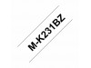 BROTHER trak MK231 bel/črn 12mm