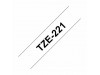 BROTHER trak TZe 221 bel/črn  9mm