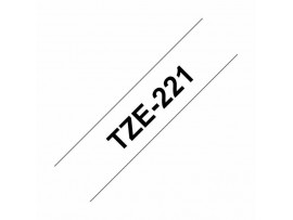 BROTHER trak TZe 221 bel/črn  9mm