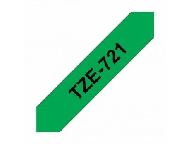 BROTHER trak TZe 721 zelen/črn  9mm