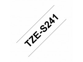 BROTHER trak TZe S241 bel/črn 18mm