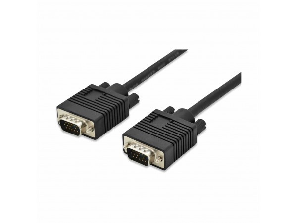 Digitus kabel 1:1 SVGA 15M-M  5m črn AK-310103-050-S