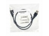 EFB kabel USB A-A 0,5m črn K5253SW.0,5