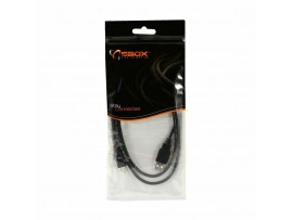 SBOX kabel USB A-B mikro 1m črn