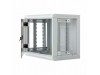 Triton kabinet zidni  6U 370 600x500 siv sestavljen snemljive stranice