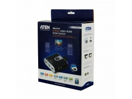 ATEN KVM stikalo 2x1 mini HDMI/USB/AVDIO s kabli CS692