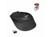 Logitech miška M330 Silent Plus brezžična črna 910-004909