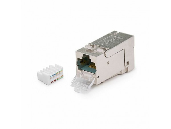 KELine modul CAT.6A FTP HD toolless z vratci KEJ-C6A-S-HD