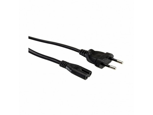 Value napajalni kabel 220V 1,8m  BIPOLAR C7 črn