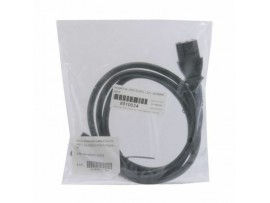 Digitus napajalni kabel 220V podaljšek 1,2m C13-C14