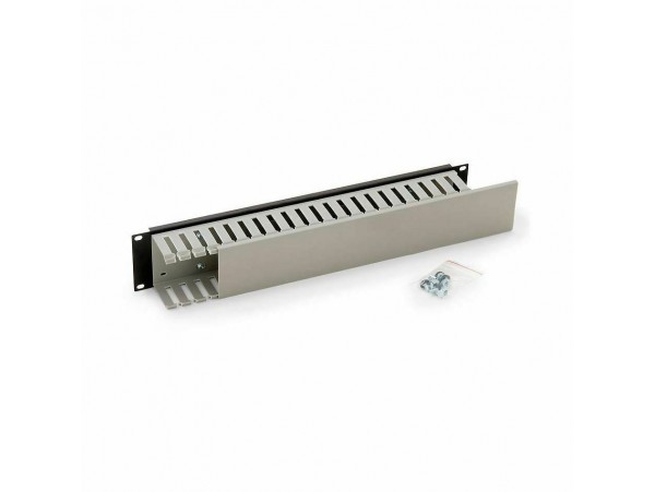 Triton organizator 2U rack s pokrovom enostranski črno/siv