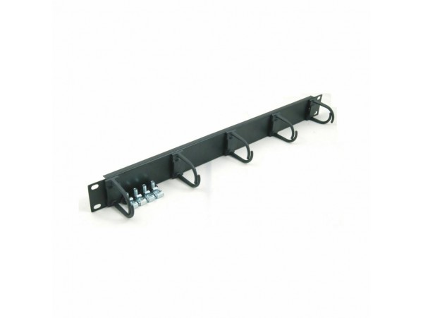 Triton organizator 1U rack 30x35mm črn
