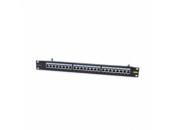 Leviton panel CAT.6+ FTP 24-port C6CPNLF240K2M