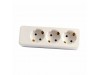 Bachmann podaljšek s ploščatim vtikačem 3x220V 1,5m FLAT PLUG bel 933.007