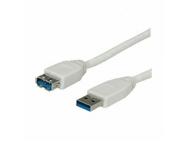 Value podaljšek USB 3.0 A-A 0,8m bel