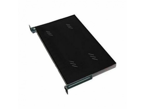Triton polica rack 1U 250mm - 15kg črna