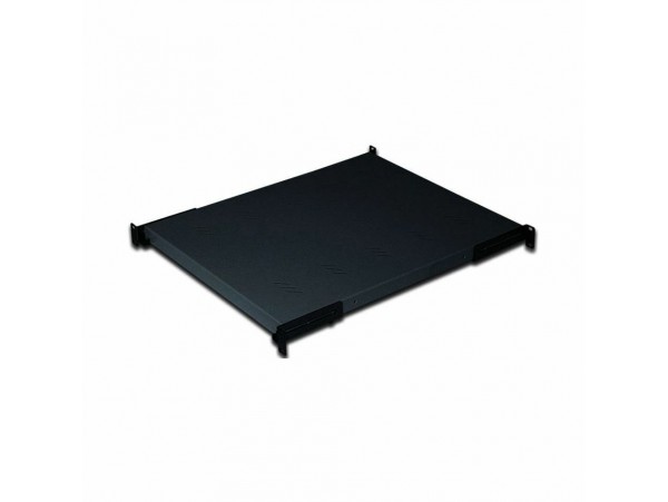 Triton polica rack 1U 450mm -  80kg črna
