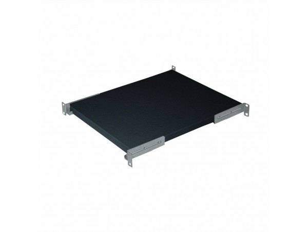 Triton polica rack 1U 450mm - 150kg črna