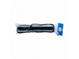 Bachmann razdelilec rack 6x250V PVC 90° 2m črno/siv 300.000