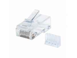 Intellinet RJ45 konektor CAT.6+ UTP trdi kabel pak/10 790604