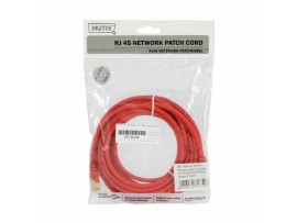 Digitus patch SFTP CAT.6A  5m rdeč