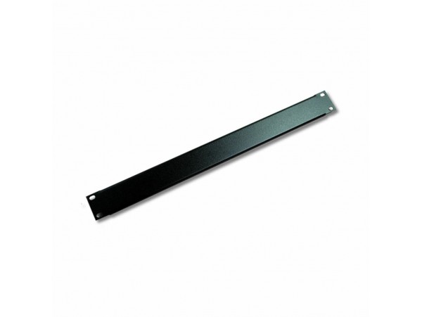 Triton slepi panel 1U rack črn