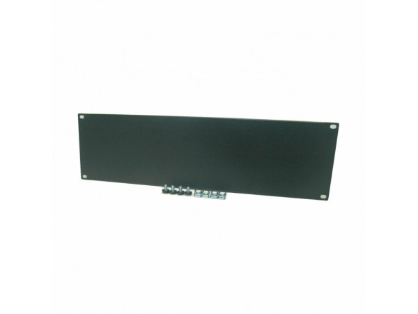 Triton slepi panel 3U rack črn