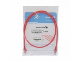Leviton patch UTP CAT.6   1m rdeč C6CPCU010-111BB