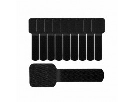 LTC vezice ježek WALL črne pak/10 samolepljive LTC3110