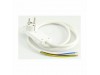 Bachmann vtikač 220V ploščat s kablom 1,5m FLAT PLUG bel 933.004