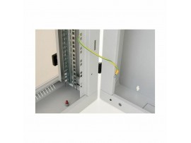 Triton kabinet zidni  4U 280 600x300 siv sestavljen dvojno odpiranje
