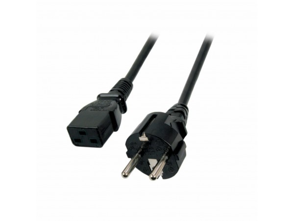 EFB napajalni kabel 220V C19 3m črn