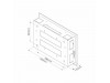 Triton kabinet SNA elektro 333x500x110 izbočena vrata