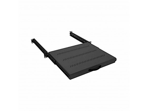 Triton polica rack izvlečna 350mm - 30kg črna