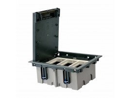 SIMC talna doza za  3x modul globina 90-120 mm, siva C5