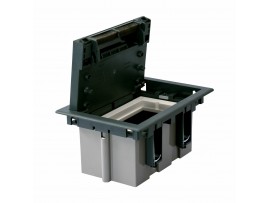 SIMC talna doza za  1x modul globina 90-120 mm, siva C5