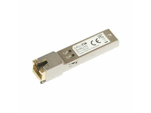 Mikrotik pretvornik RJ45 SFP Mini-GBIC 10Giga S+RJ10