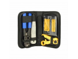 Delock tester mrežni+orodje kit 3-delno 86105