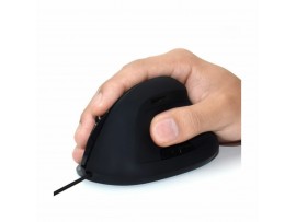 Miška vertikalna Ewent optična USB črna