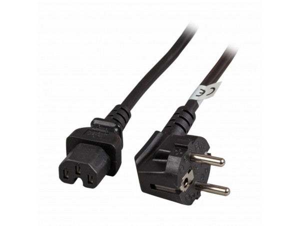 EFB napajalni kabel 220V C15 2m črn