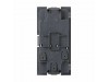 SIMC modul 220V 16A dvojni rdeč C5